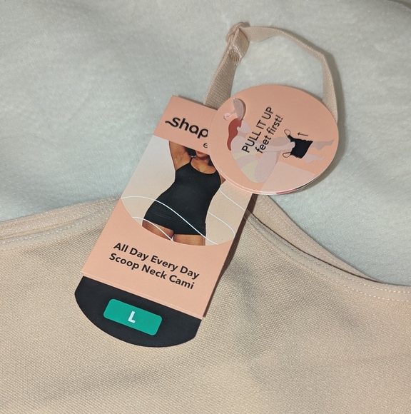 Women's Cream Shapewear Camisole - Picture 4 of 8